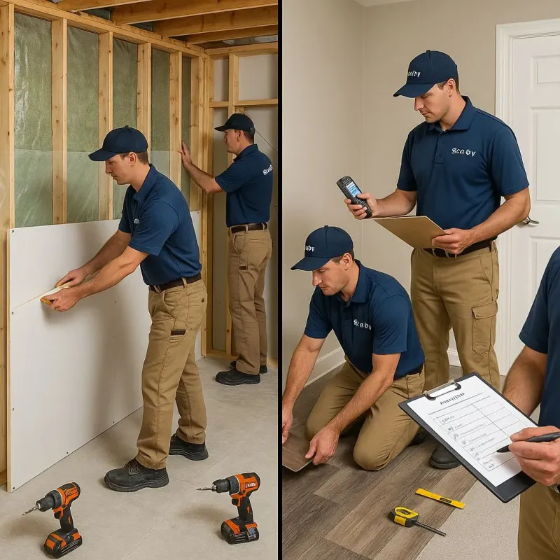 Repairs and Reconstruction process in Makaha, HI